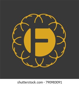 F
Gold Flower Logo