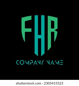 F H R logo design