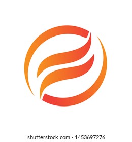 f icon leter syimbol initial 