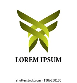 f initial letter logo icon for fashion industry