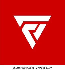 F Letra inicial Diseño de logotipo moderno y simple
