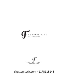 F initial logo