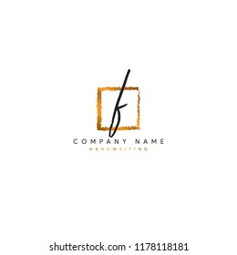 F initial logo