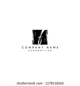 F initial logo