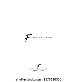 F initial logo