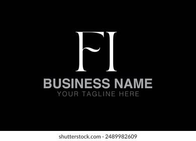 F  initial logo | initial based abstract modern minimal creative logo, vector template image. luxury logotype logo, real estate homie . typography . initials 