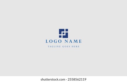 f j   Letter Logo Icon Template