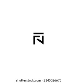 f j letter vector logo design