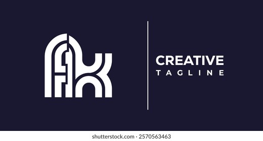 F and K logo design. FK abstract Letters Logo Monogram. This logo design is the process of creating a visual symbol that represents a brand, company, or individual.
