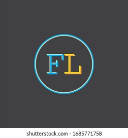 Diseño vectorial de logotipo de letra L
