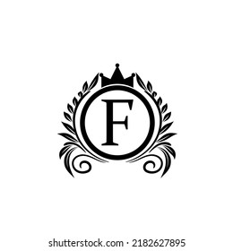 F Latter Logo Modern Design Initial Stock Vector (Royalty Free ...