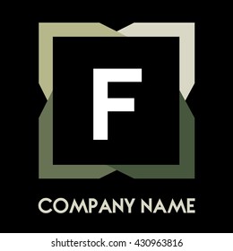 F letter business logo creative  icon design 