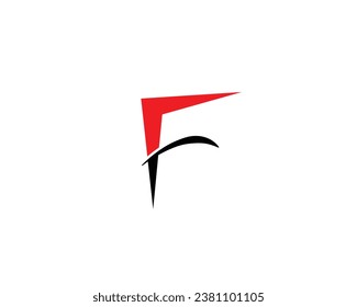 F letter creative logo design element
