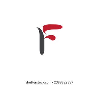 F letter creative logo design element