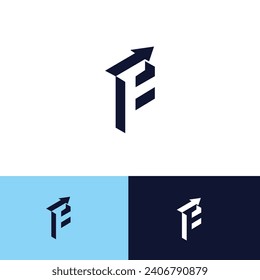 F letter fast vector logo, F 3D icon logo minimal F icon design Fast speed logo design mobile app icon