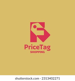 F letter icon vector price tag logo template design. Retail, shopping, e-commerce, online shop, web shop, business sign