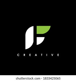F Letter Initial Logo Design Template Vector Illustration	
