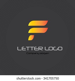 f letter logo