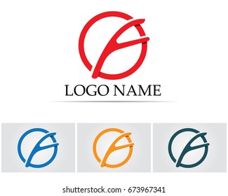  F letter logo 
