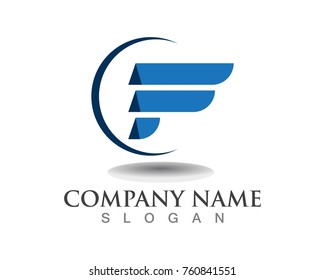  F letter logo
