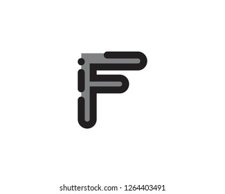 F Letter Logo Business Template Vector icon
