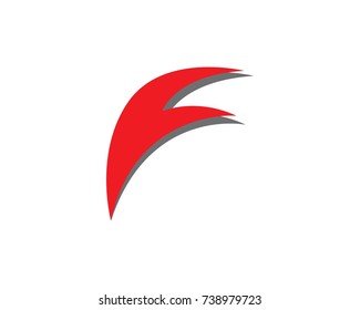 F Letter Logo Business Template Vector icon