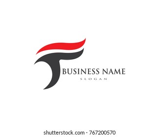 F Letter Logo Business Template Vector icon