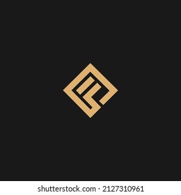 F letter logo business type logo, F initial concept