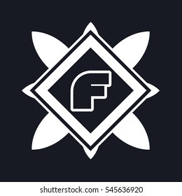F letter logo design