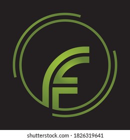 F Letter Logo Design Creative Icon Modern Letters Vector Logo