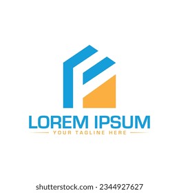 Diseño del logotipo de la letra F diseño del logotipo de la letra creativa diseño del logotipo de la letra moderna 