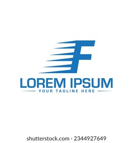Diseño del logotipo de la letra F diseño del logotipo de la letra creativa diseño del logotipo de la letra moderna 