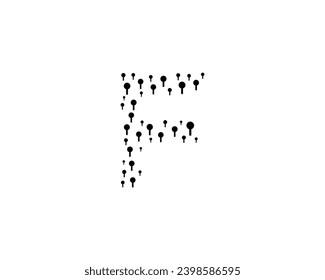 F-Buchstaben-Logo-Design