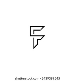 F letter logo design for fashion and beauty and spa company. F letter vector icon.