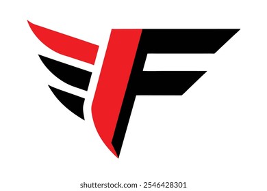 Icono de diseño de logotipo de letra f