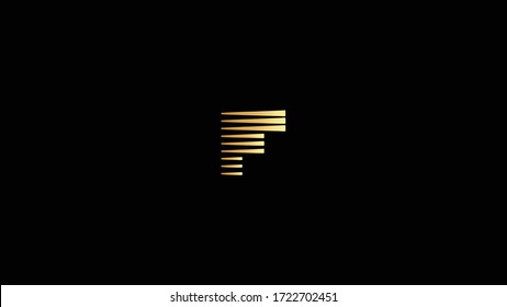 F Letter Logo Design Template Vector