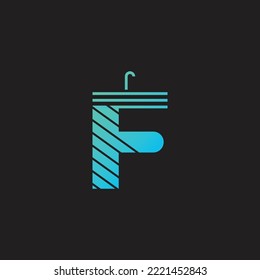 F Letter Logo Design Template