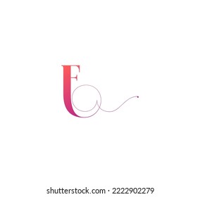 F Buchstaben Logo Design Template Elemente. Modernes abstraktes Logo für digitale Buchstaben. Vektorgrafik.