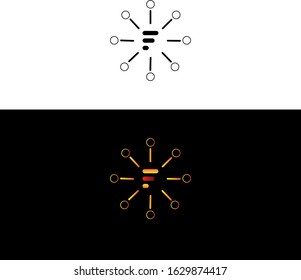 F Letter Logo Design Vector Template