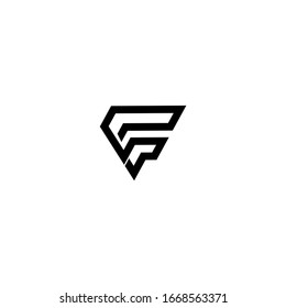 F Letter Logo Design Vector