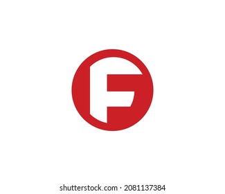 F Letter logo design vector template