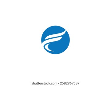 F letter logo design with vector icon template