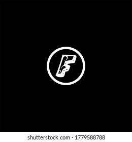 F letter logo emblem design