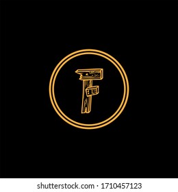 F letter logo icon design
