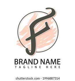 F Letter Logo Icon Vector Art