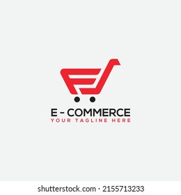 82 F letter shop cart logo Images, Stock Photos & Vectors | Shutterstock