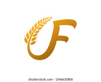 F Letter logo or symbol template design