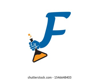 F Letter logo or symbol template design
