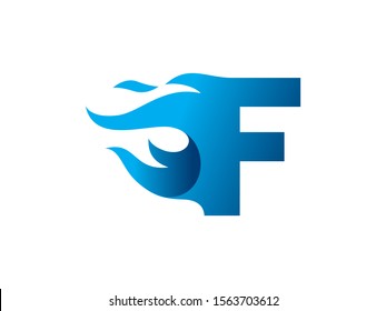 F Letter logo or symbol template design