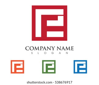 F Letter Logo Template